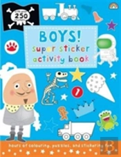 Super Sticker Activity Book - Boys