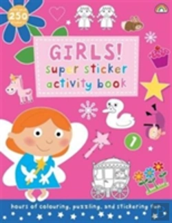 Bertrand.pt - Super Sticker Activity Book - Girls