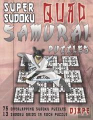 Super Sudoku Quad Samurai Puzzles
