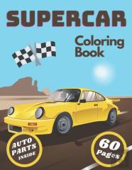 Supercar Coloring Book