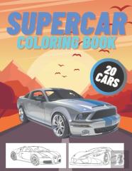 Supercar Coloring Book