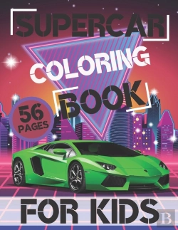 Bertrand.pt - Supercar Coloring Book For Kids