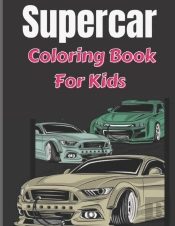 Supercar Coloring Book For Kids