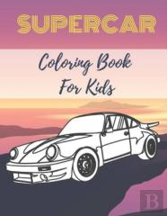 Supercar Coloring Book For Kids