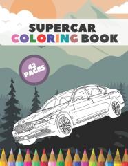 Supercar Coloring Book