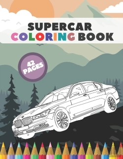 Bertrand.pt - Supercar Coloring Book