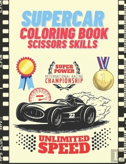 Bertrand.pt - Supercar Coloring Book Scissors Skills!