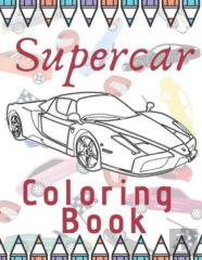 Supercar Coloring Book