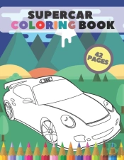 Supercar Coloring Book