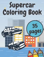 Supercar Coloring Book