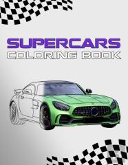 Supercars Coloring Book