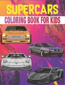 Bertrand.pt - Supercars Coloring Book For Kids