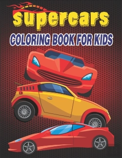 Bertrand.pt - Supercars Coloring Book For Kids