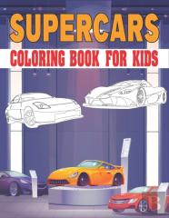 Supercars Coloring Book For Kids