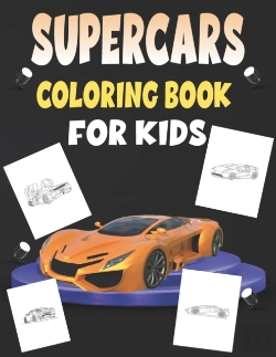 Bertrand.pt - Supercars Coloring Book For Kids