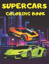 Supercars Coloring Book
