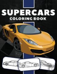 Supercars Coloring Book