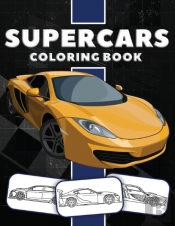 Supercars Coloring Book
