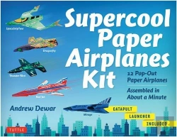 Bertrand.pt - Supercool Paper Airplanes Kit /Anglais