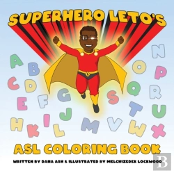 Bertrand.pt - Superhero Leto'S Asl Coloring Book