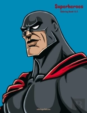 Superheroes Coloring Book 1 & 2