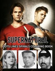Supernatural Dots Lines Spirals Coloring Book