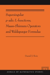 Supersingular P-Adic L-Functions, Maass-Shimura Operators And Waldspurger Formulas