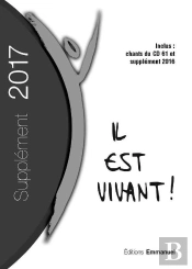 Supplément 2017 Grand Format Carnet De Chants Il Est Vivant !