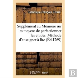 Bertrand.pt - Supplement Au Memoire Sur Les Moyens De Perfectionner Les Etudes