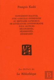 Supplement Inactuel Avec Codicille Intempestif Au...