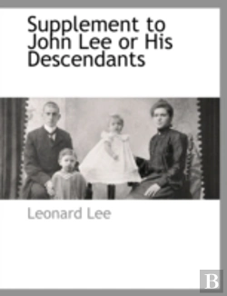 Bertrand.pt - Supplement To John Lee Or His Descendant