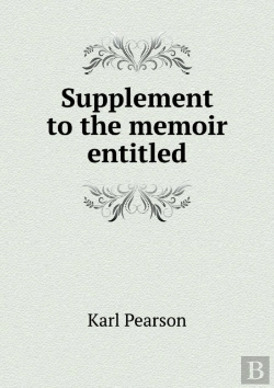 Bertrand.pt - Supplement To The Memoir Entitled