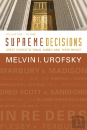 Supreme Decisions, Volume 1