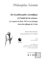 Sur La Philosophie Scientifique ; L'Héritage Du Congrès De Paris 1935