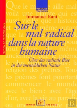 Bertrand.pt - Sur Le Mal Radical Dans La Nature Humaine