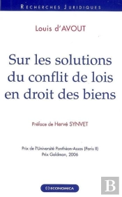 Sur Les Solutions Du Conflit De Lois En Droit Des Biens