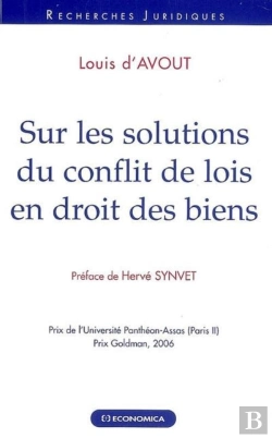 Bertrand.pt - Sur Les Solutions Du Conflit De Lois En Droit Des Biens