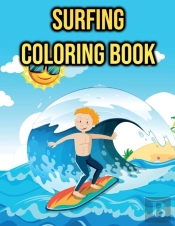 Surfing Coloring Book