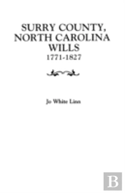 Surry County, North Carolina, Wills, 1771-1827