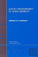 Survey Measurement Of Work Disability