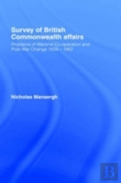 Survey Of British Commonwealth Affairs
