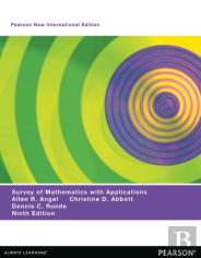 Survey Of Mathematics With Applications, A