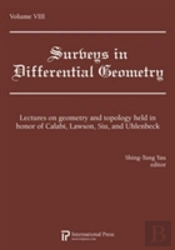 Surveys In Differential Geometry Papers