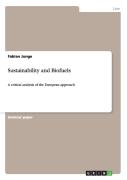 Sustainability And Biofuels