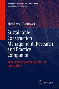 Bertrand.pt - Sustainable Construction Management:Â Research And Practice Companion