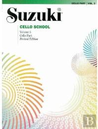 Suzuki Cello School Cello Part Volume 3