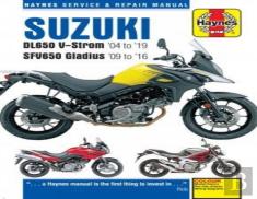 Suzuki Dl650 V-Strom & Sfv650 Gladius (04 - 19)