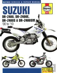 Suzuki Dr-Z400, Dr-Z400e, Dr-Z400s & Dr-Z400sm (00 To 10)