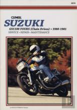 Suzuki Gs1100 Fours (Chain Drives) Motorcycle (1980-1981) Service Repair Manual