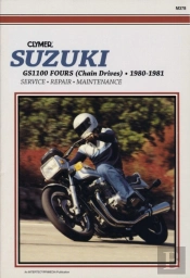 Suzuki Gs1100 Fours (Chain Drives) Motorcycle (1980-1981) Service Repair Manual